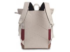 Southwest Batoh Rolltop Two Tone White/Wine Red