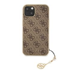 Guess  4G Charms Zadní Kryt pro iPhone 13 Brown