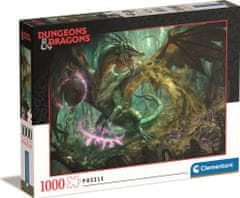 Clementoni Puzzle Dungeons & Dragons 1000 dílků