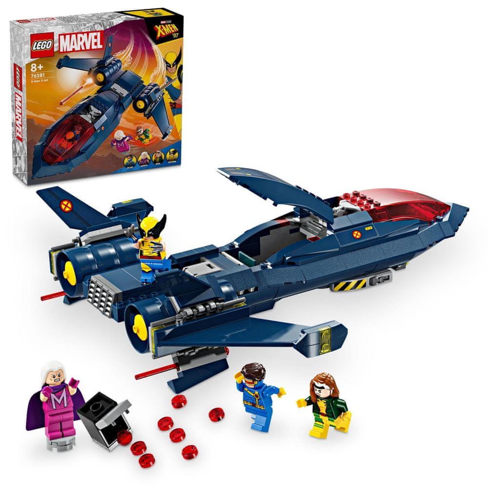 Levně LEGO Marvel 76281 Tryskáč X-Men X-Jet