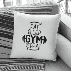 Fenomeno Polštářek - Eat sleep gym