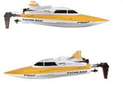 KIK RC člun na dálkové ovládání FT007 žlutý