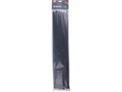 Extol Premium Pásky stahovací na kabely černé, 540x7,6mm, 50ks, nylon PA66