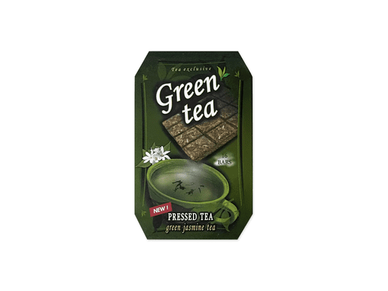 Růžová čajovna - PT Lisovaný zelený Jasmínový čaj, 70g