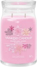Yankee Candle Vonnásvíčka Signature ve skle velká Snowflake Kisses 567g