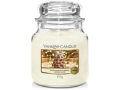 Yankee Candle Vonnásvíčka Classic ve skle střední Spun Sugar Flurries 411 g