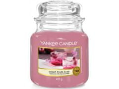 Yankee Candle Vonnásvíčka Classic ve skle střední Sweet Plum Sake 411 g