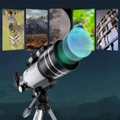 Timeless Tools Hobby astronomický dalekohled s adaptérem pro mobilní telefon a stojanem