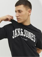 Jack&Jones Pánské triko JJEJOSH Relaxed Fit 12236514 Black (Velikost L)
