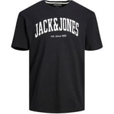 Jack&Jones Pánské triko JJEJOSH Relaxed Fit 12236514 Black (Velikost L)