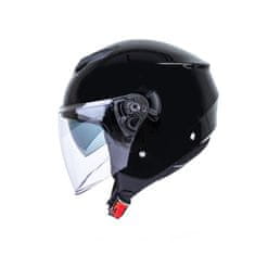 MAXX OF 852 Skútrová helma černá lakovaná, 2XL