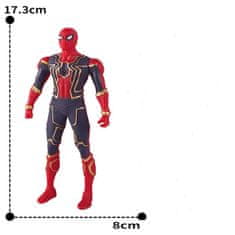 Avengers Spiderman Figurka 17cm - svítící.
