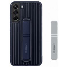 Samsung Kryt na mobil Standing Cover na Galaxy S22+ - modrý