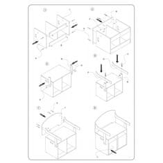 Arditex Dětský dřevěný nábytek 3v1 MICKEY MOUSE (Lavička, Box na hračky, Stolek), WD14006
