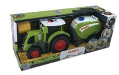 Traktor Claas Axion 870 + Lis na balíky 540