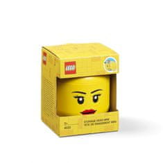 LEGO Storage úložná hlava (mini) - dívka