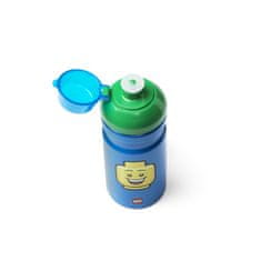LEGO Storage ICONIC Boy láhev na pití - modrá/zelená