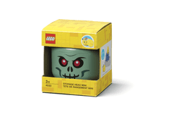 LEGO Storage úložná hlava (mini) - zelený kostlivec