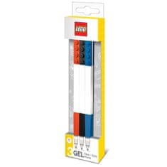 LEGO Stationery Gelová pera, mix barev - 3 ks