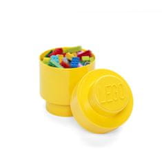 LEGO Storage úložný box kulatý 123 x 183 mm - žlutá