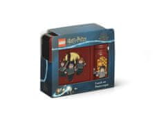 LEGO Storage Harry Potter svačinový set (láhev a box) - Nebelvír
