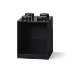 LEGO Storage Brick 4 závěsná police - černá
