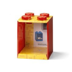 LEGO Storage Brick 4 závěsná police - červená