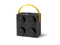 LEGO Storage box s rukojetí - černá