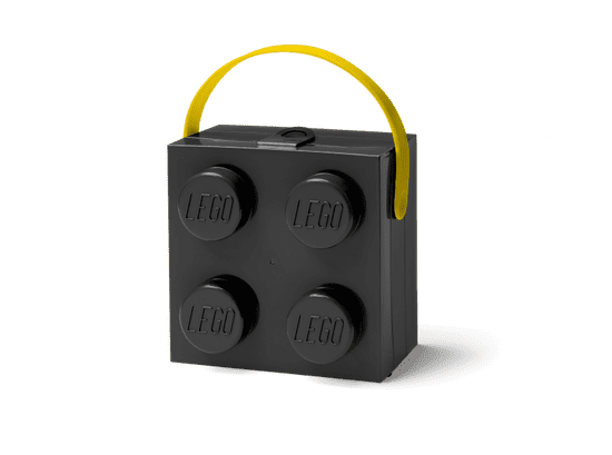 LEGO Storage box s rukojetí - černá