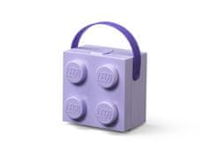 LEGO Storage box s rukojetí - fialová