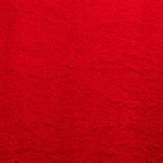 Greatstore Koberec HUARTE krátký vlas měkký a pratelný červený 60x110 cm