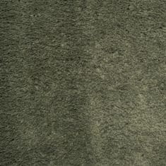 Greatstore Koberec HUARTE krátký vlas měkký pratelný lesní zeleň 240x240cm