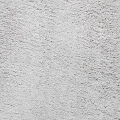 Greatstore Koberec HUARTE krátký vlas měkký a pratelný šedý 240x340 cm