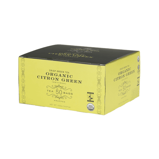Harney & Sons Čaj BIO Zelený s Citronem 50 ks Premium
