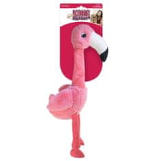 KONG Hračka pro psy KONG Shakers Honkers Flamingo S