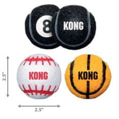 KONG Hračka pro psy KONG Sport Balls M 3ks