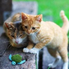 KONG Hračka pro kočky KONG Cat Refillables Catnip Turtle