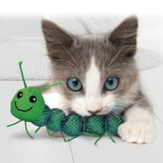KONG KONG Nibble Critters Catnipillar - hračka pro kočky