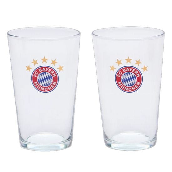 Fan-shop 2x sklenice BAYERN MNICHOV Fan Glass