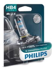 Philips Philips HB4 12V 51W P22d X-tremeVision Pro150 1ks blistr 9006XVPB1