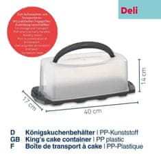 Kela Box na potraviny přenosný s víkem DELI KL-12175