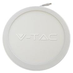 V-TAC V-TAC 24W LED Premium zapuštěný kruhový panel 4500K, VT-2407 SKU4873