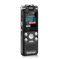 Daklos Profesionální diktafon TOTEM 32 GB, hlasový záznamník, nahrávání hlasu