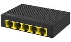 Imou by Dahua switch SG105C/ 5x Gigabit port/ 10/100/1000 Mbps RJ45 ports/ 10 Gbps/ napájení DC5V1A/ černý
