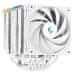 DEEPCOOL chladič AK620 Digital / 2x120mm fan / 6x heatpipes / pro Intel i AMD/ bílý / digitální display