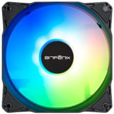 BitFenix vodní chladič na CPU 360 mm Black / tenký - 32mm / ARGB / 4-pin / AMD i Intel