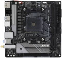 ASRock B550M-ITX/ac / AMD B550 / AM4 / 2x DDR4 DIMM / HDMI / DP / M.2 / WiFi /Mini-ITX