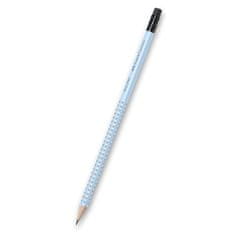 Faber-Castell Grafitová tužka Faber-Castell Grip 2001 s pryží tvrdost B, sky blue