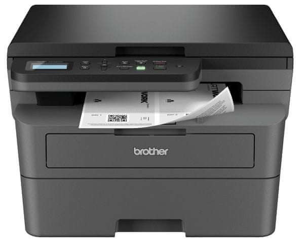 laserová tiskárna černobílá Brother DCP-L2622DW (DCPL2622DWYJ1) monochromatická mono tisk 34 stránek za minutu efektivní vhodná i do kanceláří