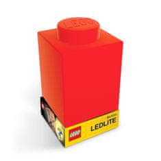 LEGO LED Lite Classic Silikonová kostka noční světlo - červená